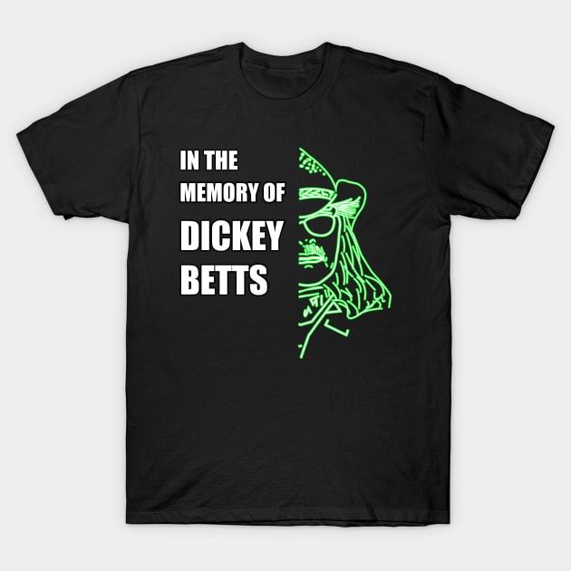 Dickey betts T-Shirt by Neonartist